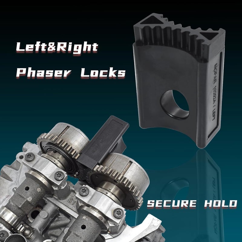 Yuesstloo Camshaft Phaser Timing Chain Tool, Camshaft Holding Tool Crankshaft Pulley Wrench Compatible with VW Chrysler Dodge 3.6L Pentastar Engine, Replace 10369 10200A 10202 10198A 2025200090 - Image 5